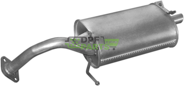 Tłumik końcowy Toyota Corolla 1.3 -12V 3D kat  87-92, Polmo 26.101 A, OE 1743011170 1743011180 1743011200 1743011201 1743011260 