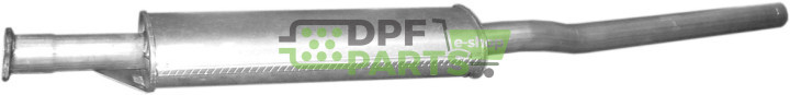Tłumik środkowy Toyota Avensis 1.6i-16V , 1.8i-16V , 2.0i-16V liftback , sedan , kombi 97-00, Polmo 26.322 A, OE 1743002180 1743
