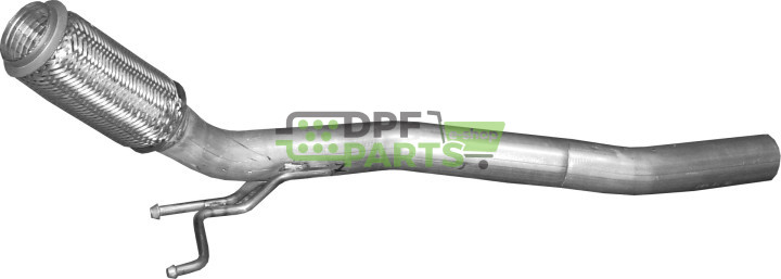 Rura kolektorowa bez katalizatora VW Passat / Audi A3 / Seat Altea / Toledo III / Skoda Octavia / SuperB / Caddy III, Polmo 30.6