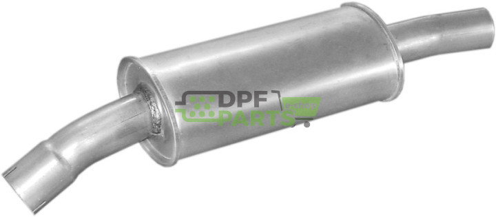 Tłumik środkowy Citroen C25/ Fiat Ducato/ Peugeot J5 1.9TD  2.5TD 87-94, Polmo 07.157 A, OE 1717.HS 1731.01 7 579 129 7 710 074 