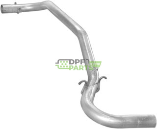 Rura końcowa Citroen C25D/ Fiat Ducato I/ Peugeot J5 1.9TD 2.5TD 87-94, Polmo 07.285 A, OE 1726.26 1726.GJ 7 579 139 ZF-07.5791.
