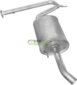Tłumik końcowy Citroen Jumper I II/ Fiat Ducato II III/ Peugeot Boxer I II 2.0 HDi 2.2 HDi  2.0JTD 2.3 JTD, Polmo 07.450 A, OE 1