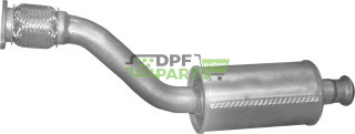 Tłumik początkowy Opel Vivaro 1.9 Di Turbo Diesel 01-06 , 1.9 DTi Turbo Diesel 01-06 , Renault Trafic II 1.9 dCi Turbo Diesel 01