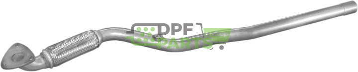 Rura kolektorowa Opel Astra G/Zafira A 1.4i -16V  1.6i -8V  1.6i -16V hb, sedan, kombi  09/00 -09/04, Polmo 17.594 A, OE 2442392