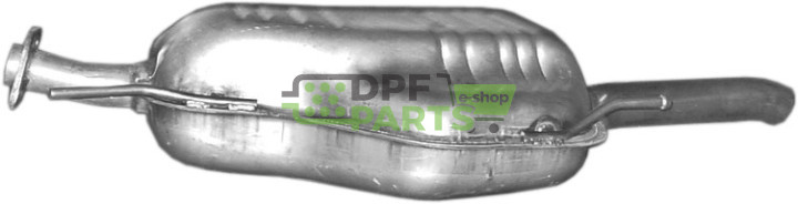 Tłumik końcowy Opel Astra G 1.7 DTL 98-00 , 1.7 DTi 00-04 , 2.0 Di 98-04 , 2.0 DTi 99-02, Polmo 17.620 A, OE 24422989 5852060 58