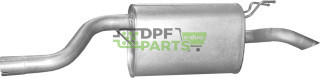 Tłumik końcowy Fiat Punto II 1.3 MJTD 03-06 , Idea 1.3 MJTD 03- , Lancia Musa 1.3 JTD 03- , Ypsilon 1.3 JTD 04-05, Polmo 07.465 