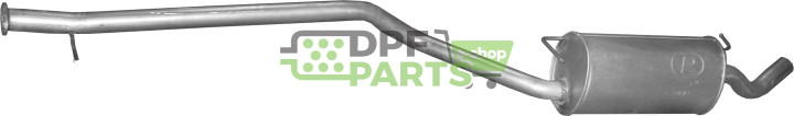 Tłumik środkowy Ford Transit Connect 1.8 Tdi/TDCi Turbo Diesel, Polmo 08.21 A, OE 1342378 1342380 1368690 1368692 1449977 144999