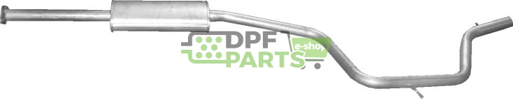 Tłumik środkowy Ford Galaxy 2.0i-16V 03/06-  , Mondeo 1.6i-16V , 2.0i-16V  02/07-, Polmo 08.27 A, OE 1377427 1431186 1457643 146