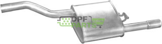 Tłumik końcowy Ford Focus 1.6i-16V  08/99-09/04  , 2.0i-16V 11/98-09/04  kombi, Polmo 08.29 A, OE 1061972 1067781 1121697 123082