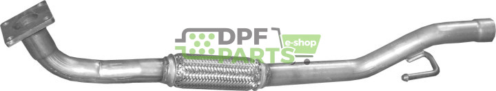 Rura kolektorowa bez katalizatora Seat Cordoba/Ibiza 1.4i 16V   Skoda Fabia 1.4i 16V   VW Polo 1.4i 16V, Polmo 24.16 N, OE 6Q0.2