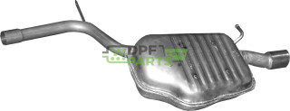 Koncový tlumič Audi A4 1.8, Polmo 01.46 A, OE 8E0253609BL 8E0253609JQ