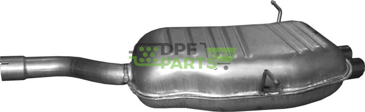 Koncový tlumič BMW 320i/323i/328i  E46, Polmo 03.50 A, OE 18101437601 18101437602