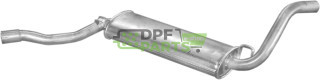 Koncový tlumič Audi 80/Coupe 1.6 08/80-02/87, Polmo 01.02 A, OE 811 253 409 B 811 253 409 F 811 253 409 L