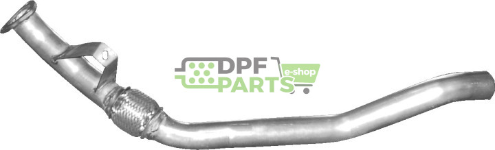 Trubka kolektorová AUDI A4 2.0i-20V 12/00-05/03, Polmo 01.110 A, OE 8E0 253 301 AQ 8E0253301AC 8E0253301CJ