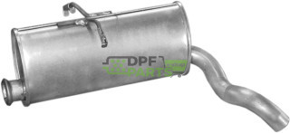 Koncový tlumič Citroen Berlingo/ Peugeot Partner 2.0HDi TD 99-04, Polmo 04.145 A, OE 1726.GL 1726.GN