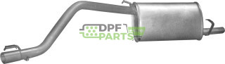 Koncový tlumič Fiat Panda I 900 07/92-03   Lancia Y10 1.0i 86-04/90, Polmo 07.62 A, OE 71765074
