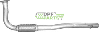 Trubka kolektorová Punto I 1.7 Turbo Diesel 10/93-99, Polmo 07.75 A, OE 46437286 7 763 489