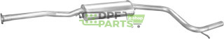 Tłumik środkowy Ford Mondeo 1.6i1.8i SDN kat  93 -98, Polmo 08.44 A, OE 1002648 1011065 1040543 1041169 1053472 1058002 1088368 