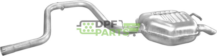 Tłumik końcowy Ford Mondeo 1.6i  1.8i  SDN kat  93 -00, Polmo 08.45 A, OE 1002650 1011114 1027966 1040865 1041178 6935293 711612
