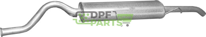 Tłumik końcowy Łada Priora 2170 1.6 07/09-  sedan, Polmo 11.67 A, OE