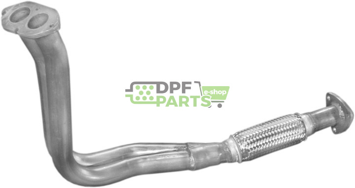 Rura kolektorowa Opel Astra F 1.7D  hat. , sed. ,combi  91-95, Polmo 17.310 A, OE 854158 90411893