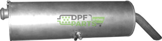 Koncový tlumič Citroen C4 / Peugeot 307 1.4i 16V, Polmo 04.31 A, OE 1726.SH 1726.VZ 1730.H5