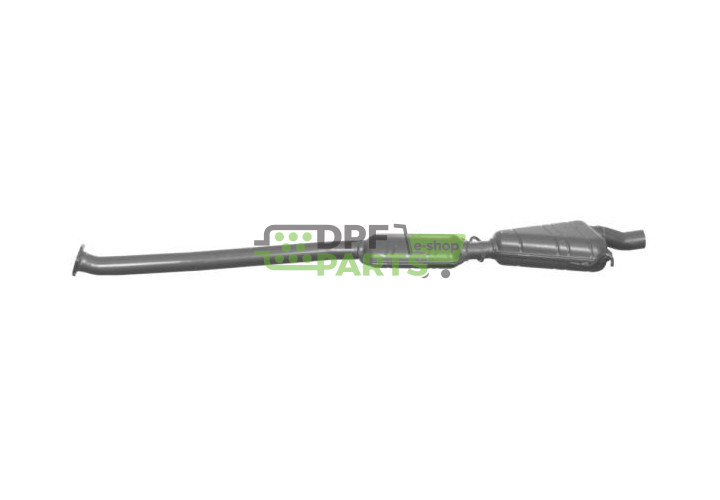 Tłumik środkowy IMASAF 6 C4 (4A2) 2.5-2.8L quattro﻿﻿  - 4A0253409AJ , 4A0253409L