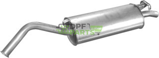 Koncový tlumič Audi A6 2.0 -8V  2.4D SDN/kombi  91-94  94-96/100, Polmo 01.25 A, OE 4A0 253 609 E