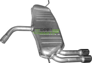 Koncový tlumič Audi A3 Sportback 2.0 TSi, Polmo 01.144 A, OE 1K6253609AK 8P0253609A 8P0253609AB