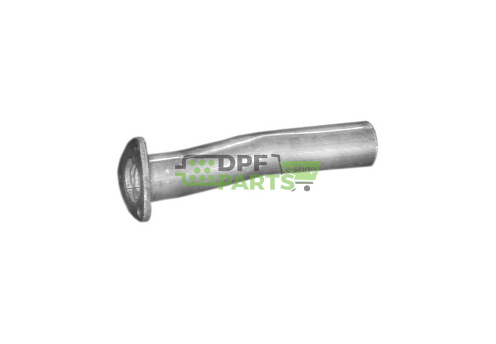 Střední tlumič Audi 80/Coupe 86-91 KAT, Polmo 01.175 A, OE 893 253 301 893 253 301 D
