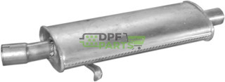 Střední tlumič Alfa Romeo 145/146/155/Fiat Tipo/Tempra/Lancia Delta/Dedra 1.9TD 89-, Polmo 07.115 A, OE 46 431 849 60808890 6080