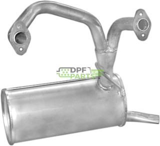 Koncový tlumič Fiat 126 EL 09.94-09.00, Polmo 07.165 A, OE 46 576 658