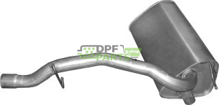 Koncový tlumič Ford Kuga 2.0 TDCi TD, Polmo 08.72 A, OE 1512858