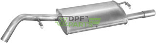 Koncový tlumič Ford Escort 1.6i-16V HB kat  95-, Polmo 08.116 A, OE 1033670 1044737 1093923 7331761