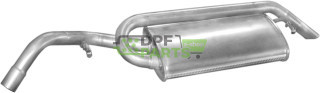 Koncový tlumič Ford Escort 1,6i-16V sedan  93-94  ORION 1,6i-16V 92-93, Polmo 08.117 A, OE 1051706 6910227