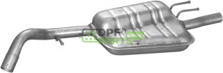 Koncový tlumič Ford Escort 1.8i -16V 97-01, Polmo 08.612 A, OE 1033721 1109225