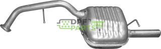 Tłumik końcowy Mazda 5 1.8i/2.0i, Polmo 12.20 A, OE LF2840100G LF2940100G