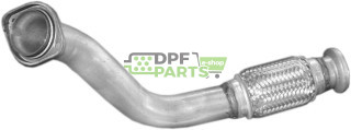 Trubka kolektorová Mercedes 207D-409D 85-89, Polmo 13.269 A, OE 6014900016 6014902119