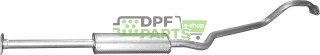 Tłumik środkowy Nissan Almera 1.5i -16V 02/00-08/02, Polmo 15.371 A, OE 20300-BM500
