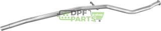 r. środkowa Peugeot 206 1.4 09/98-01 rura naprawcza, Polmo 19.196 A, OE 