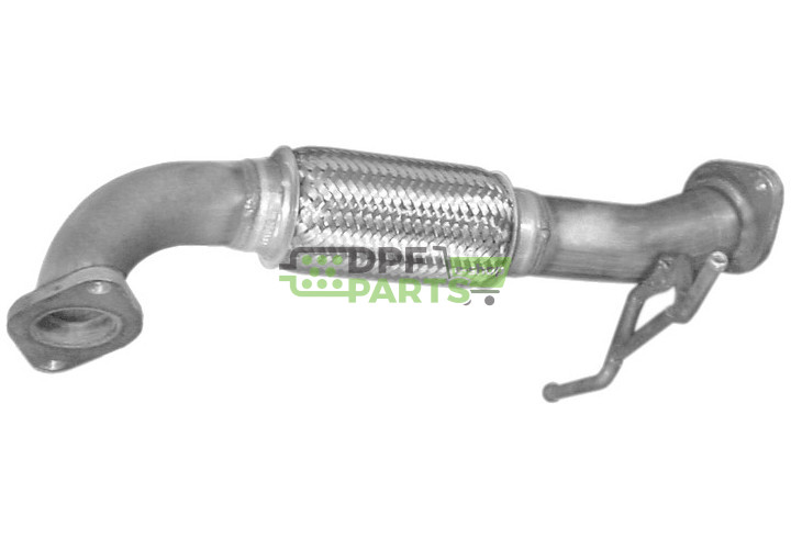 Střední tlumič Ford Focus/Focus C-Max/Mazda 3 1.6 TDCi CiTD 03-08, Polmo 08.653 A, OE 1223936 1232313 1252230 1347704 1349082 13