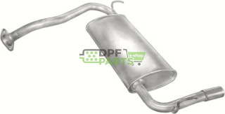 Tłumik końcowy MAZDA 323 1.8i16V HB 94-96, 12.69 A, BP87-40-100 BPC2-40-100 BPC2-40-100B