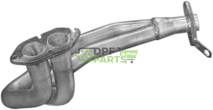 Trubka kolektorová Opel Kadett 82-90 1.3N/SR, Polmo 17.464 A, OE 854062 854284 90156487 90399037