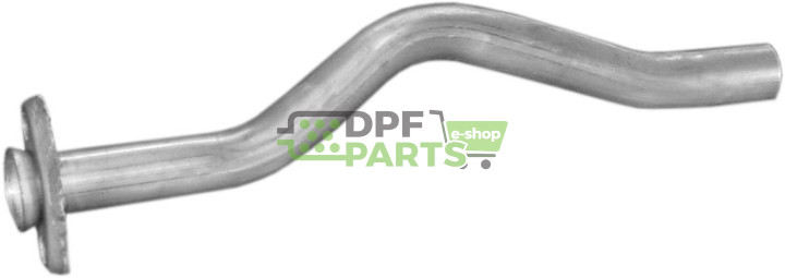 Střední tlumič Opel Kadett E 84-91 1.3-1.8, Polmo 17.474 A, OE 854069 854113 90232917 90399042