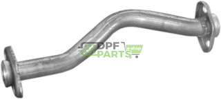 Střední tlumič Opel Kadett E 86-91 1.6D, Polmo 17.484 A, OE 854008 854220 90284745 90399071