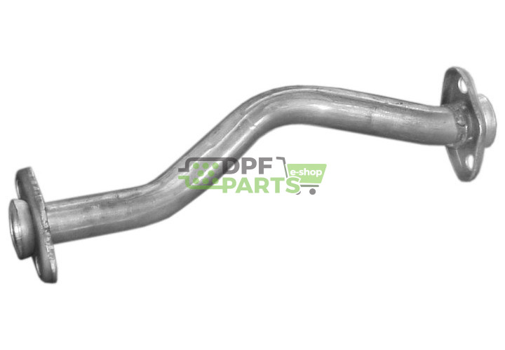 Střední tlumič Opel Kadett E 86-91 1.6D, Polmo 17.484 A, OE 854008 854220 90284745 90399071