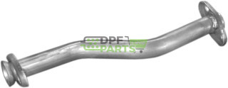 Střední tlumič Opel Kadett 89-91 1.7D, Polmo 17.485 A, OE 854221 854687 90325961 90399072