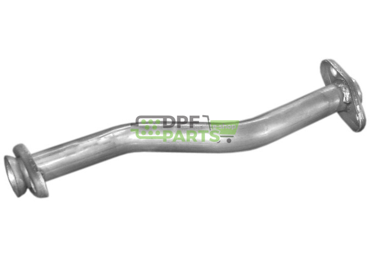 Střední tlumič Opel Kadett 89-91 1.7D, Polmo 17.485 A, OE 854221 854687 90325961 90399072