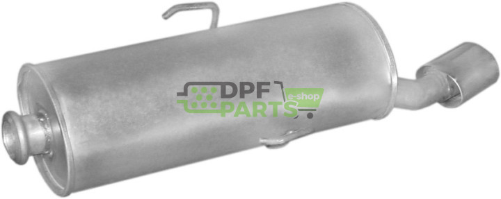 Koncový tlumič Citroen Saxo 1.6i VTS -16V 00 -04, Polmo 04.502 A, OE 1726.L2