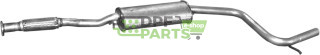 Střední tlumič Ford Mondeo 1.8i 16V aut. 01/93-07/96, Polmo 08.230 A, OE 1011086 6996211 7116121